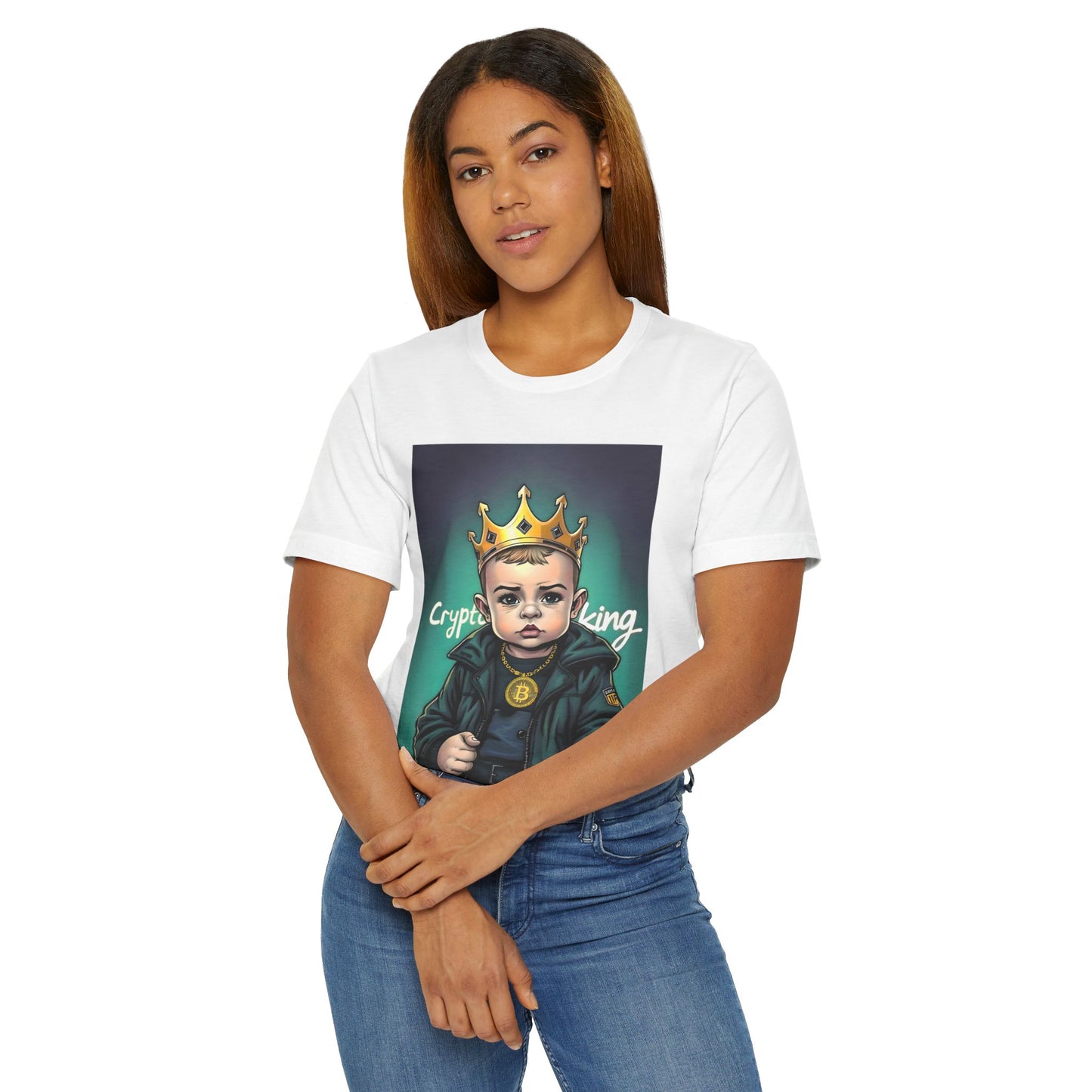 CryptoKid King i  | Unisex Jersey T-Shirt