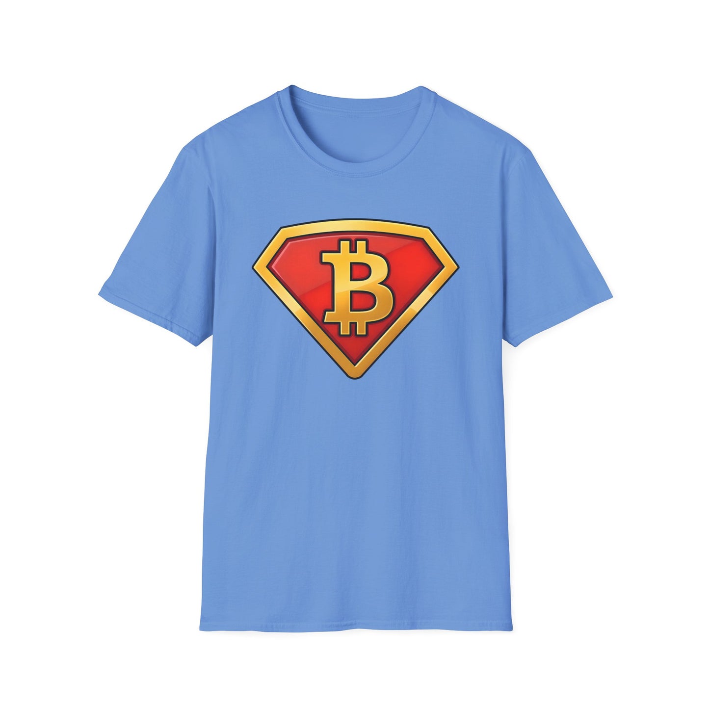 Super Bitcoin Hero Unisex T-Shirt - Cryptocurrency Lover Tee