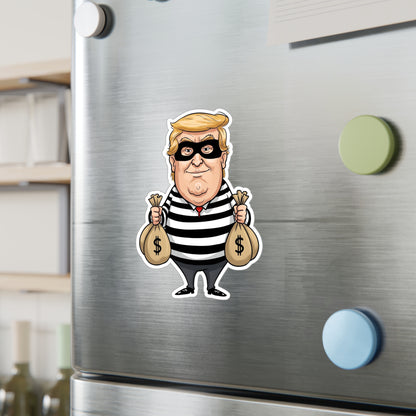 Felon Trump Crook Vinyl Decal - Anti Trump Sticker