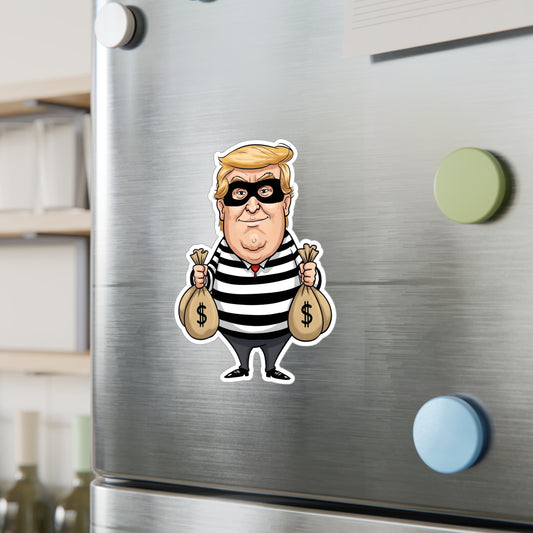 Felon Trump Crook Vinyl Decal - Anti Trump Sticker