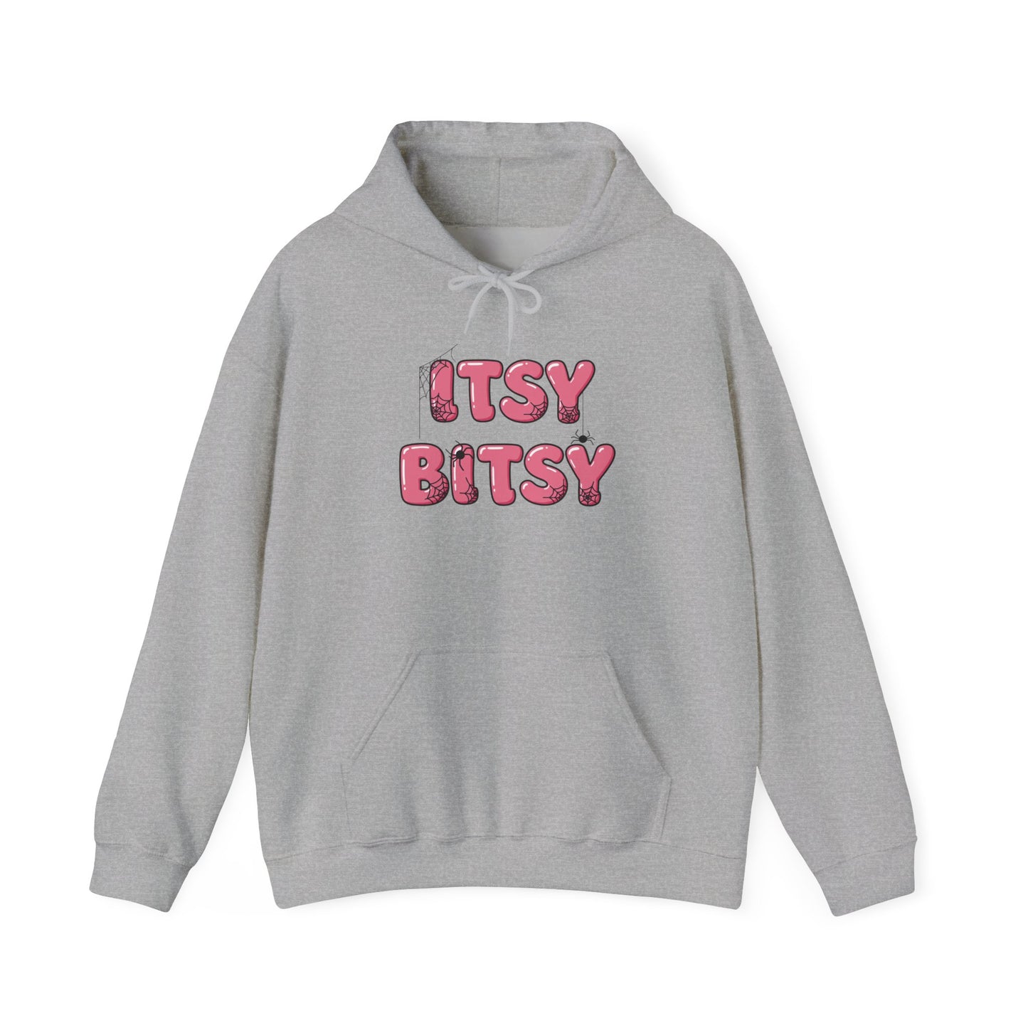 Itsy Bitsy Hoodie for Cozy Days, Perfect Gift for Friends, Cute Comfort Wear, Unique Statement Sweatshirt, Ideal for Spring Gatherings