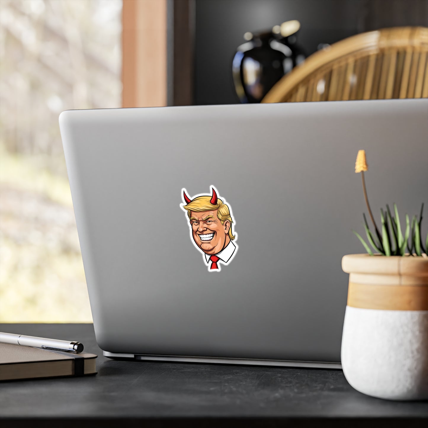 Devilish Kiss-Cut Vinyl Decals - Fun & Bold Stickers for Home Decor and Gifting