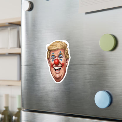 Anti Trump Clown Face - Kiss Cut Vinyl Decals