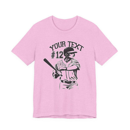 Custom Baseball Unisex Tee