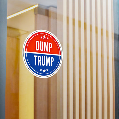 DUMP TRUMP - Kiss Cut Vinyl Decal Sticker