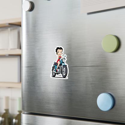 Betty Boop Motor Bike | Kiss-Cut Vinyl Decals