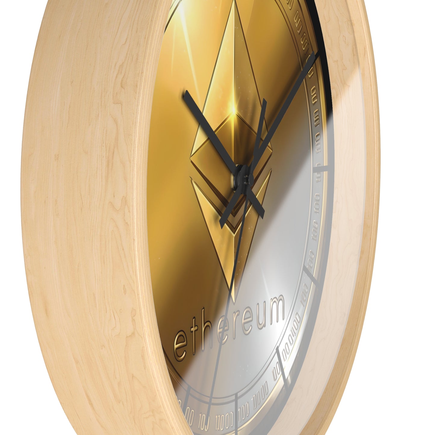 Ethereum Coin Wall Clock