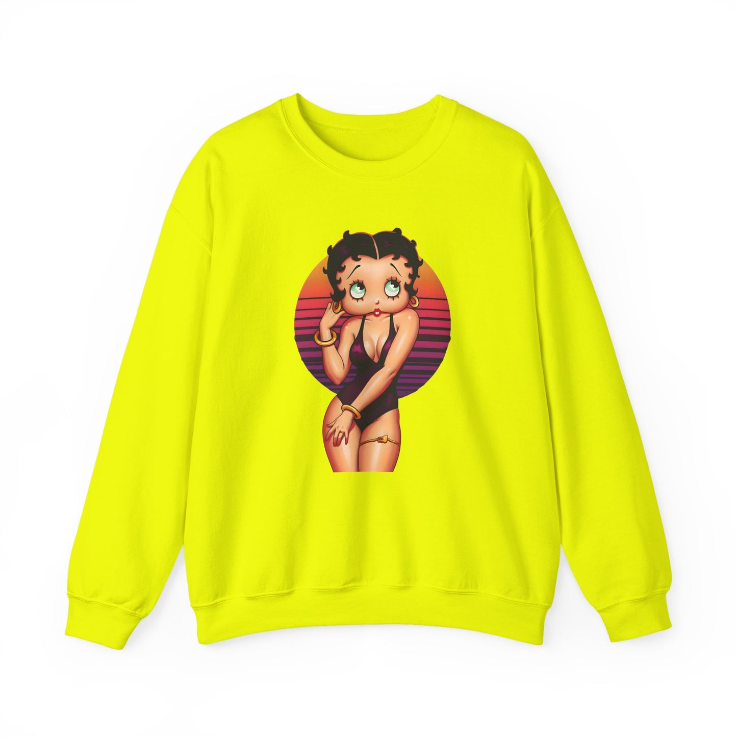 Betty Boop-Inspired Vintage Sweatshirt