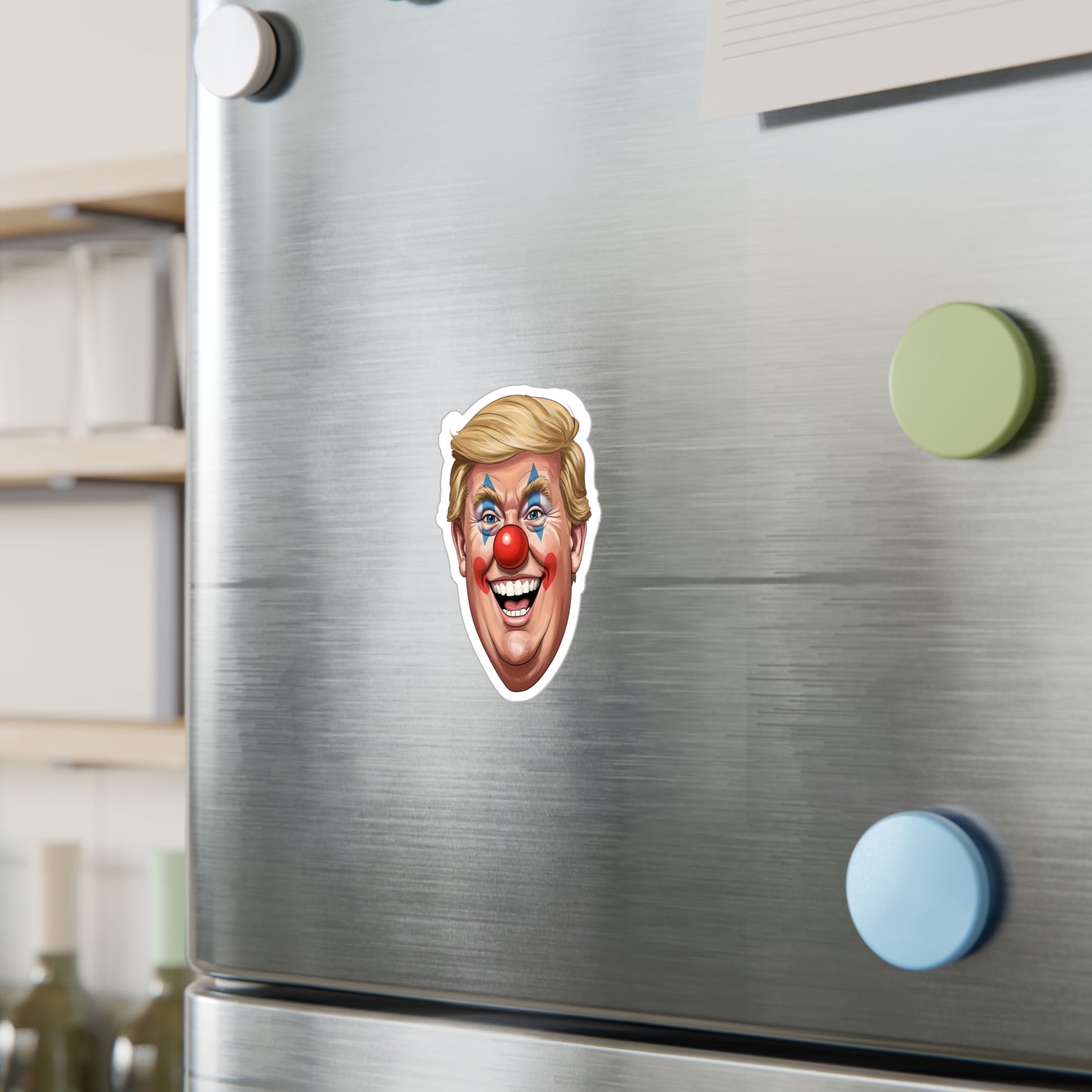 Anti Trump Clown Face - Kiss Cut Vinyl Decals