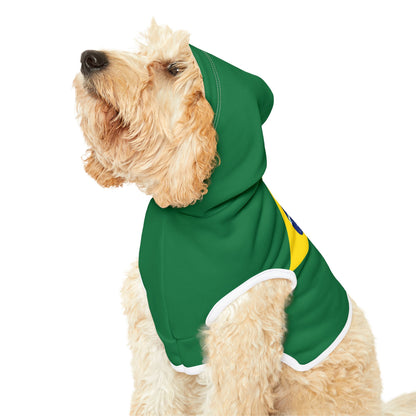 Brazilian Flag - Pet Hoodie