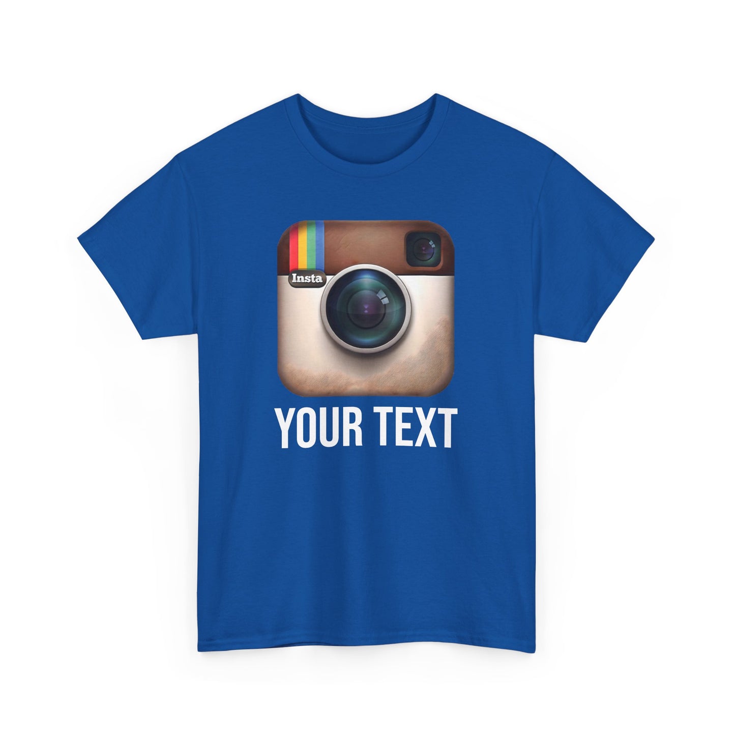 Custom Instagram | Unisex Heavy Cotton Tee
