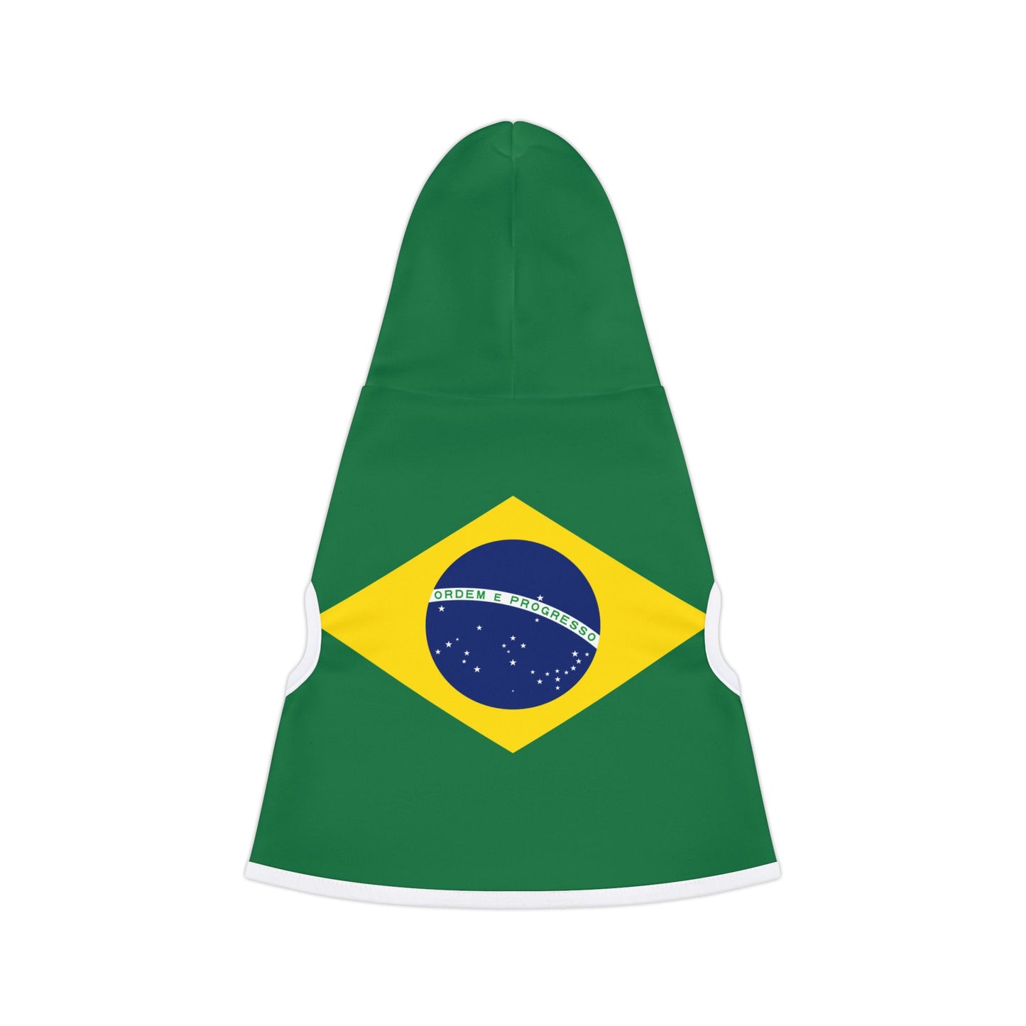 Brazilian Flag - Pet Hoodie