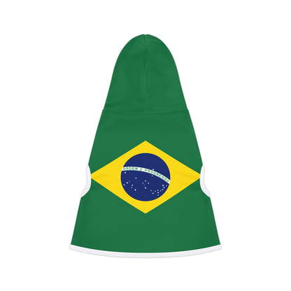 Brazilian Flag - Pet Hoodie