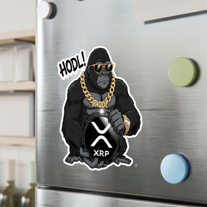 XRP Ape #HODL | Vinyl Stickers