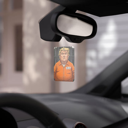 Anti Trump Car Air Freshener - Make Jail Great Again