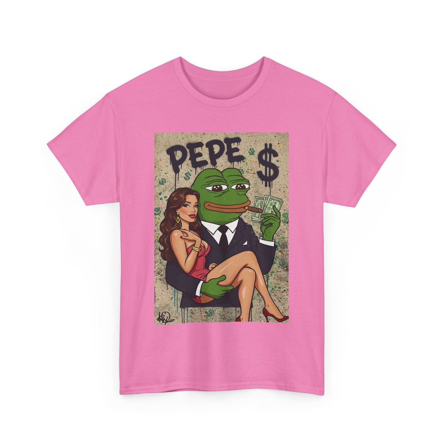 PEPE Rich - Crypto Unisex Heavy Cotton Tee