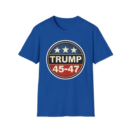 TRUMP 45-47 Unisex Softstyle T-Shirt