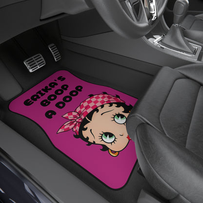 BETTY BOOP - Customizable Car Mats - Set of 4 Pink Decor