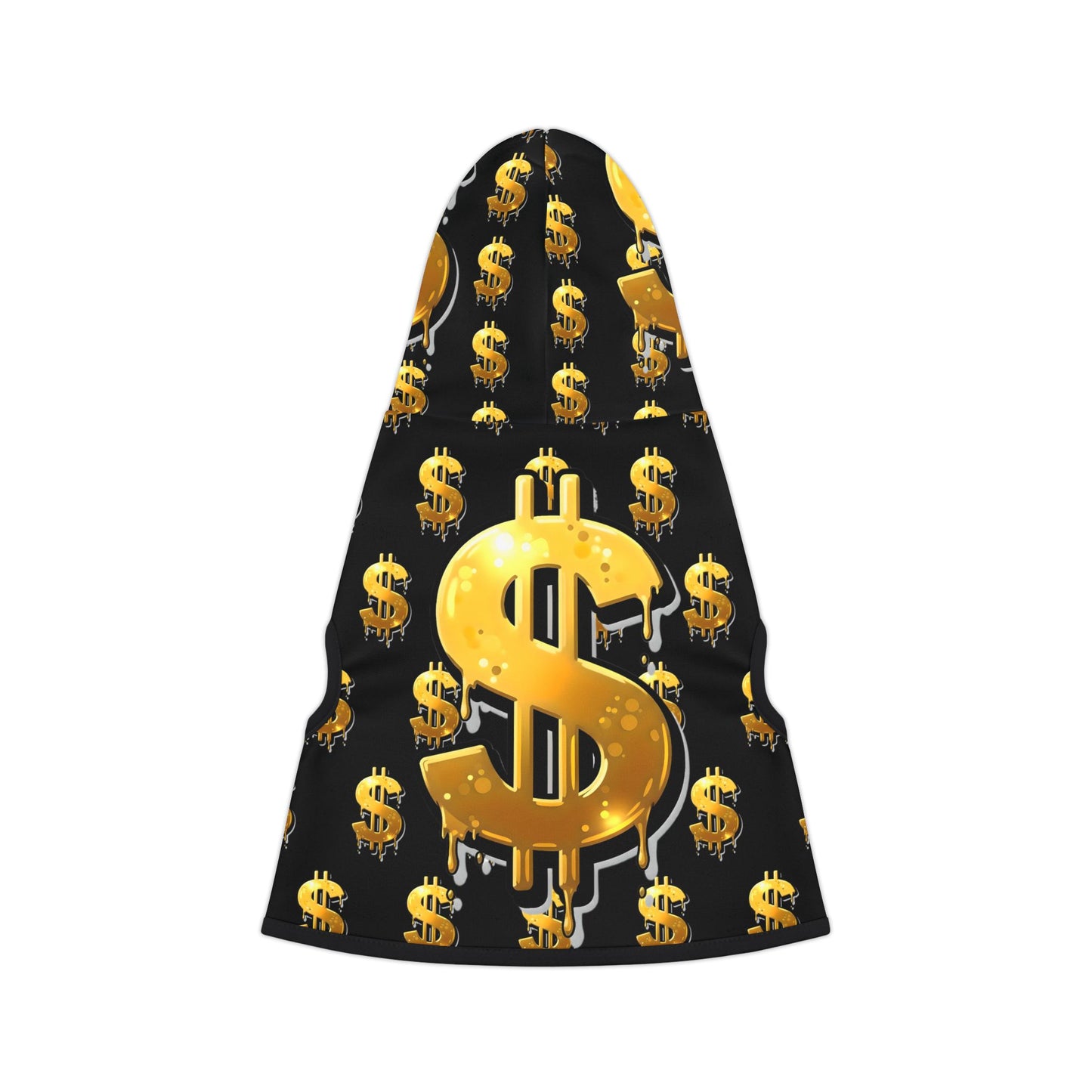 Gold Dollar Sign | Pet Hoodie