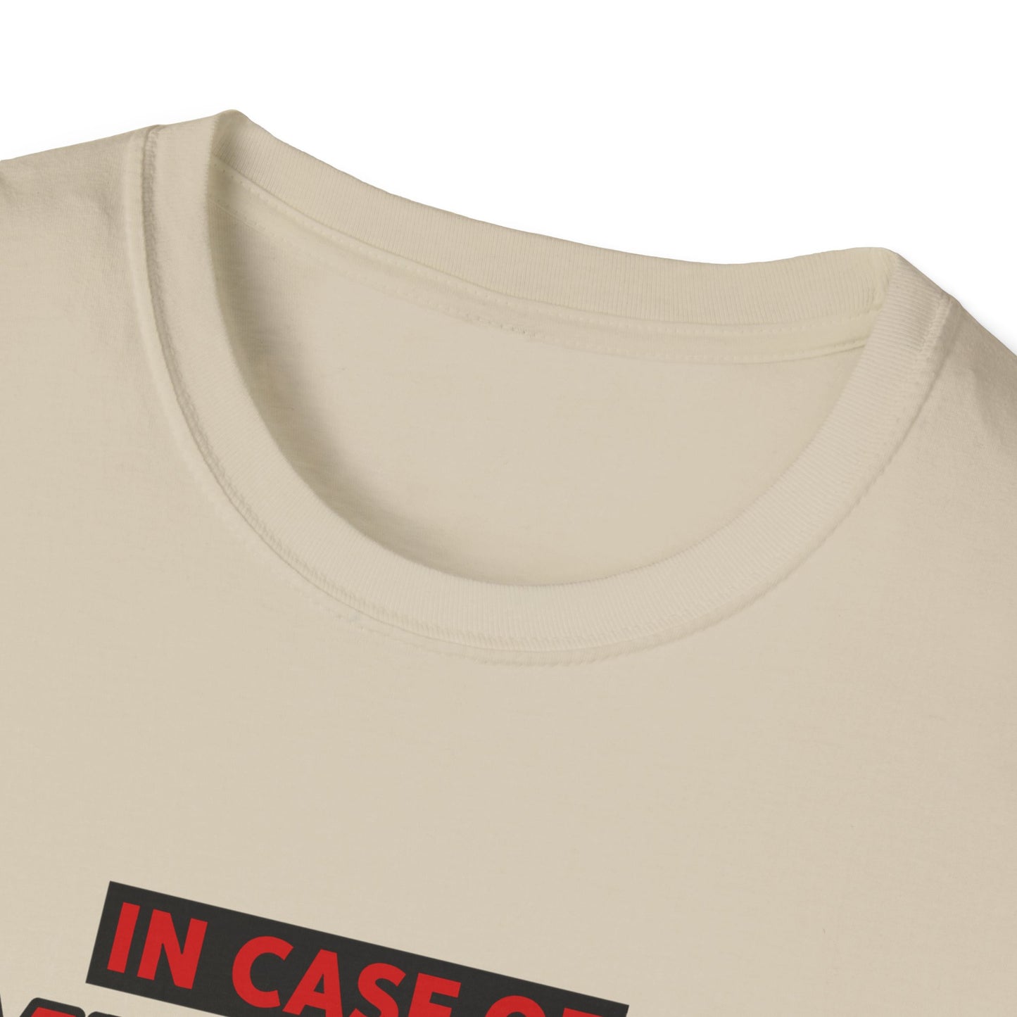 Emergency Alert Custom Text | Unisex Softstyle Tee