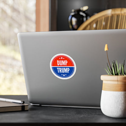 DUMP TRUMP - Kiss Cut Vinyl Decal Sticker