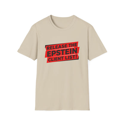 Release the Epstein Client List! | Unisex Tee