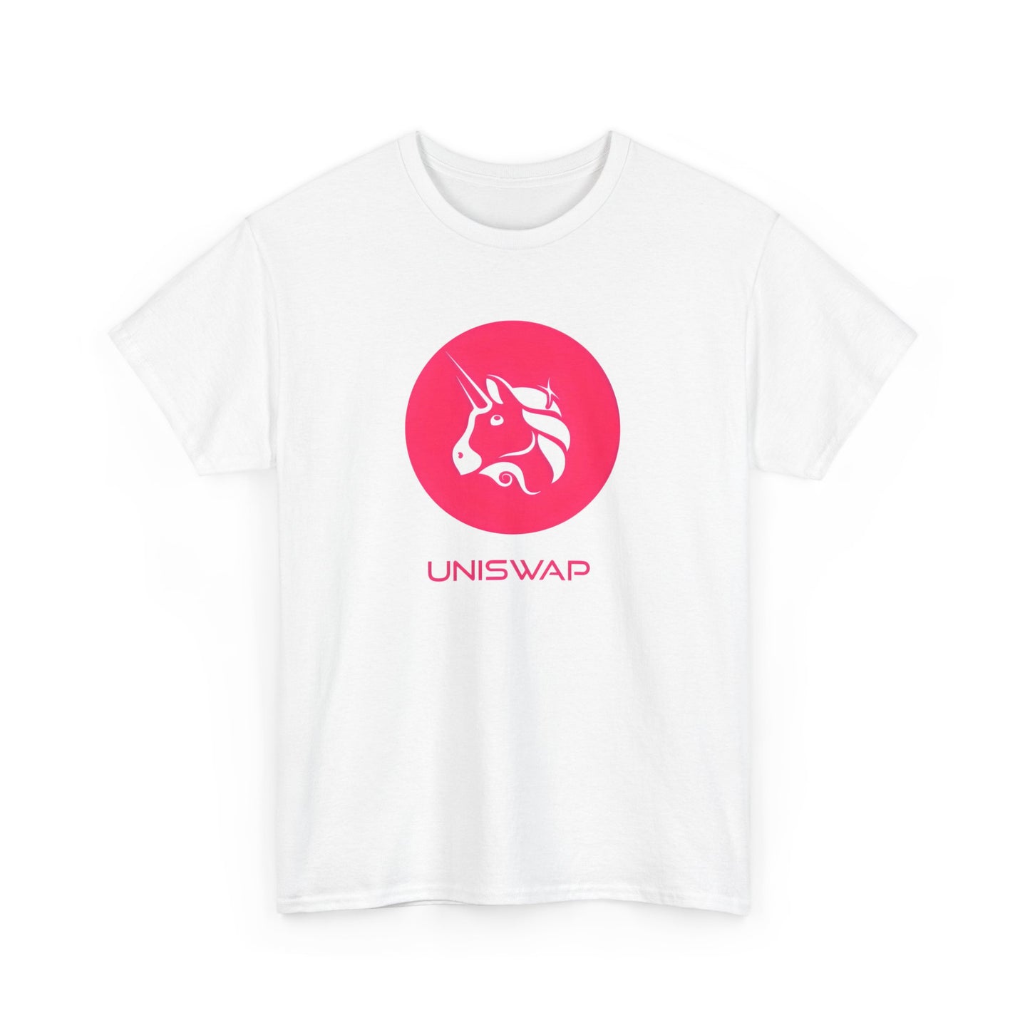 UNISWAP crypto Unisex Heavy Cotton Tee
