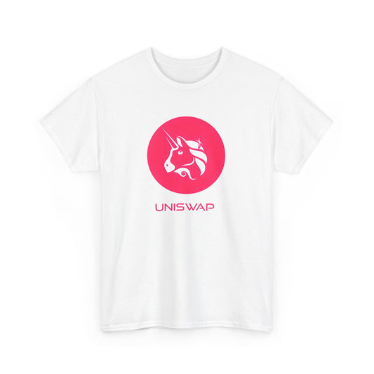 UNISWAP crypto Unisex Heavy Cotton Tee