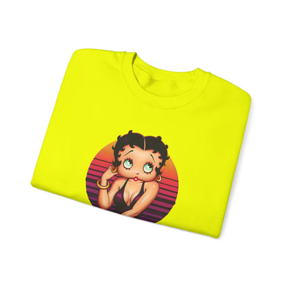 Betty Boop-Inspired Vintage Sweatshirt