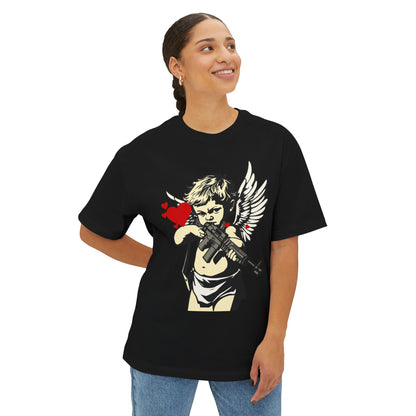 Cupids Bullet Remake | Unisex Oversized Boxy Tee