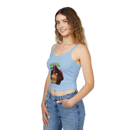 XRP #HODL Ape Crypto - Women's Strap Tank Top