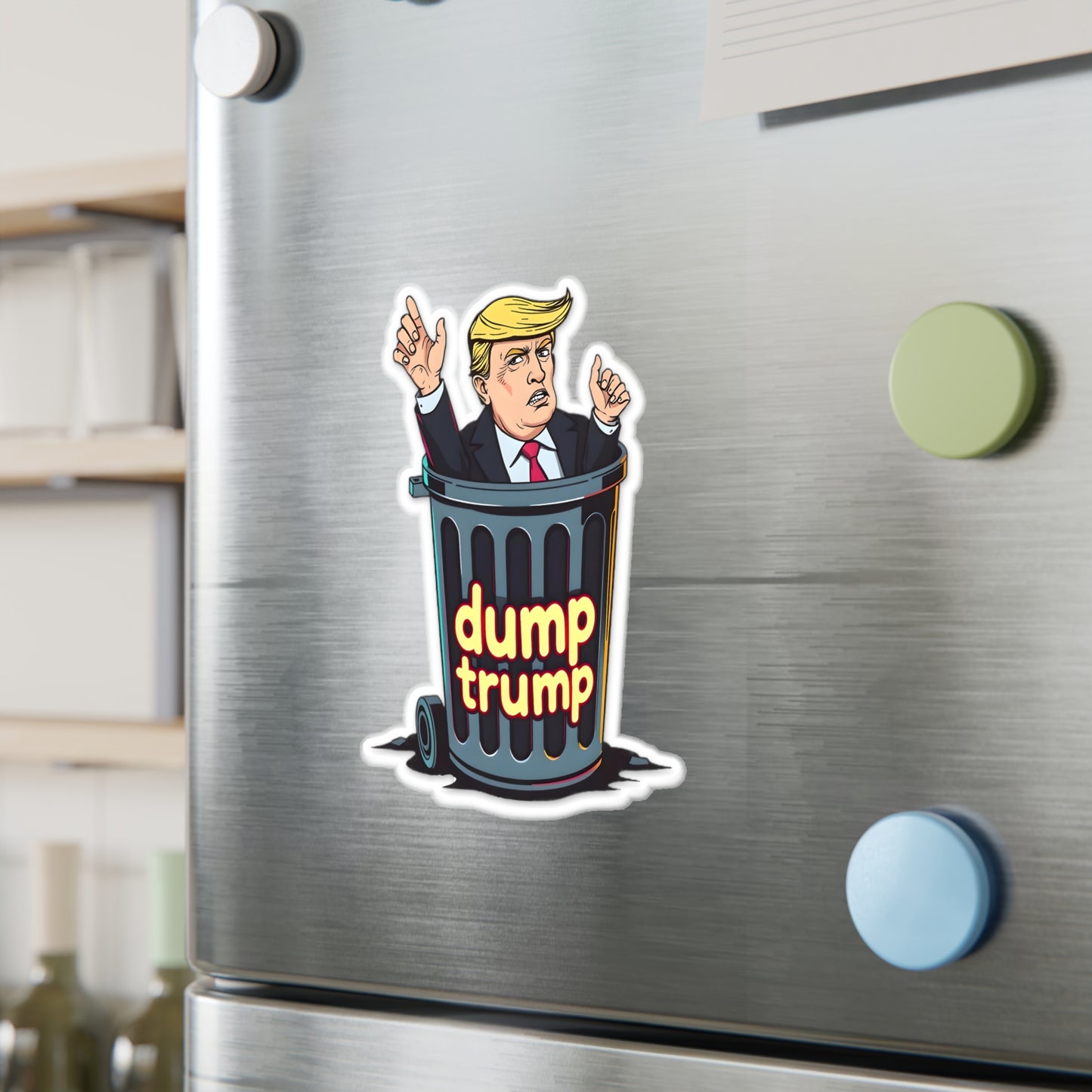 Dump Trump Trash i | Kiss Cut Vinyl Decals