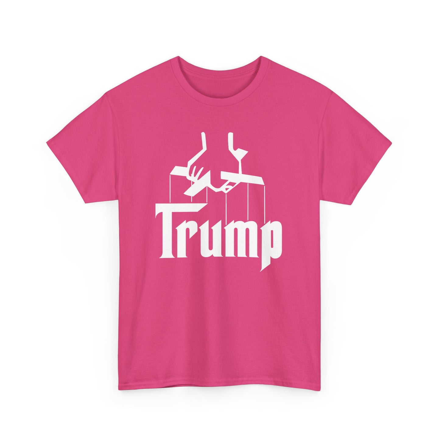 Trump Unisex Heavy Cotton Tee, Casual Wear, Graphic Shirt, Gift for Friends, Everyday Essential, Casual Fashion