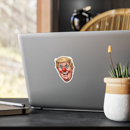 Anti Trump Clown Face - Kiss Cut Vinyl Decals