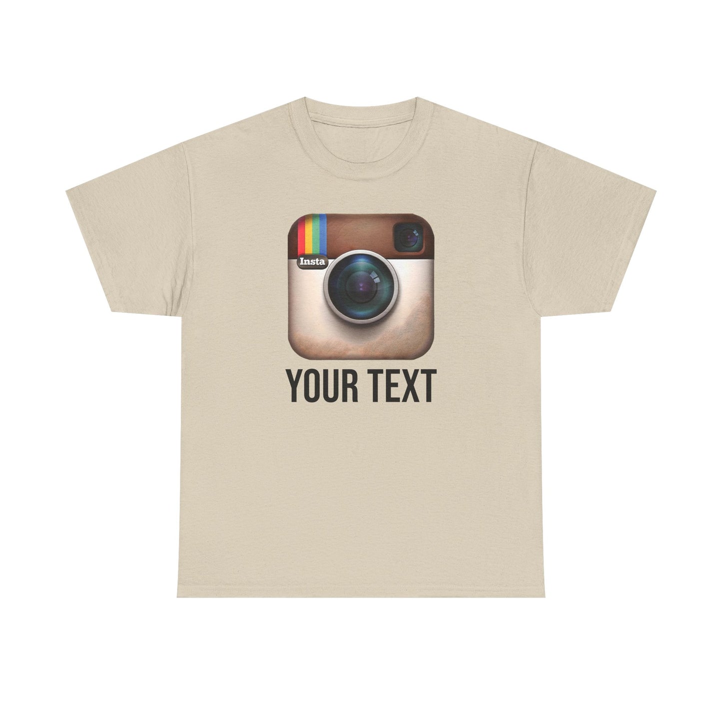 Custom Instagram | Unisex Heavy Cotton Tee