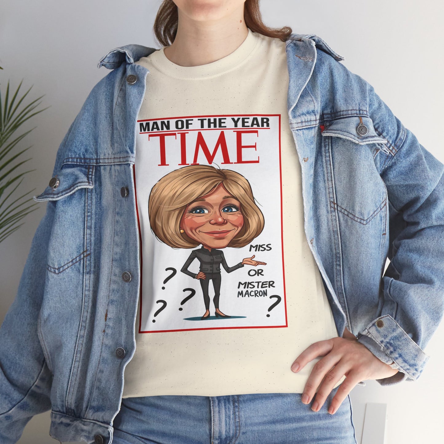 Macron | Man of the Year Parody T-Shirt