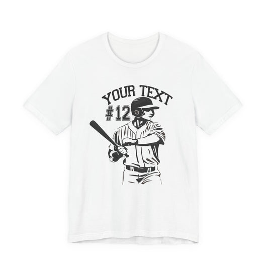 Custom Baseball Unisex Tee