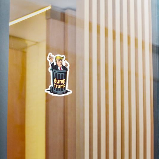 Dump Trump Trash i | Kiss Cut Vinyl Decals
