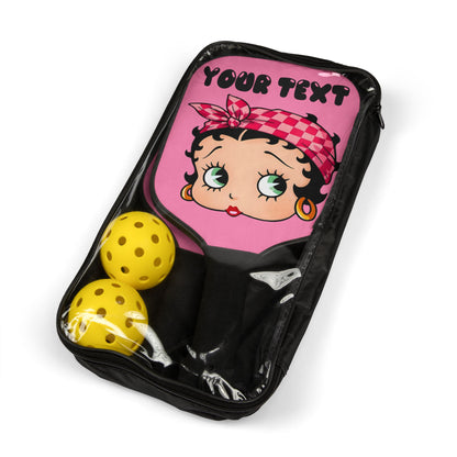 Custom Betty Boop | Pickleball Paddle Set