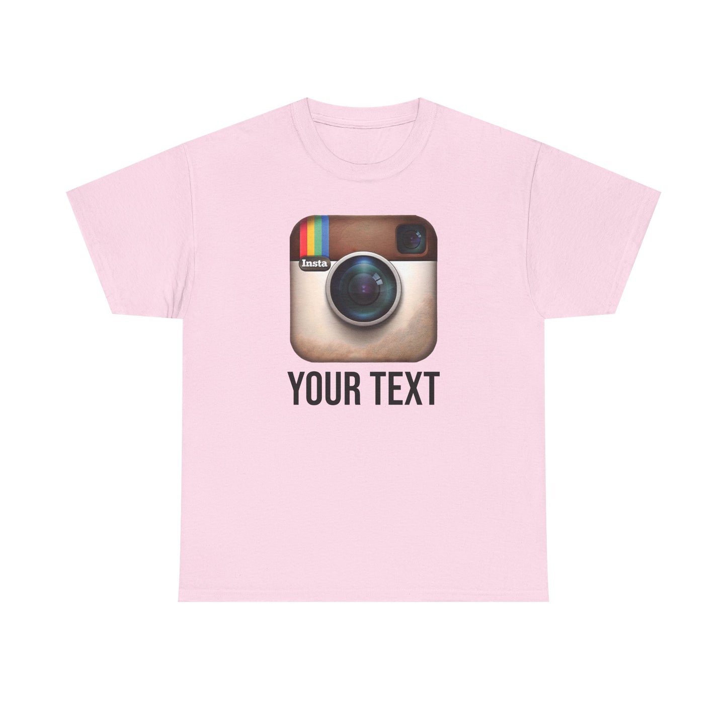 Custom Instagram | Unisex Heavy Cotton Tee