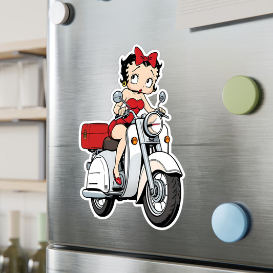 Betty Boop Scooter | Kiss-Cut Vinyl Decals