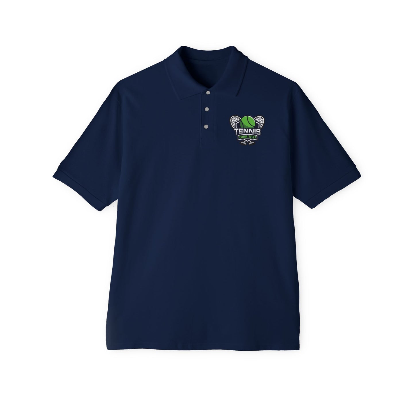 Custom Tennis Jersey Style | Men's Piqué Polo