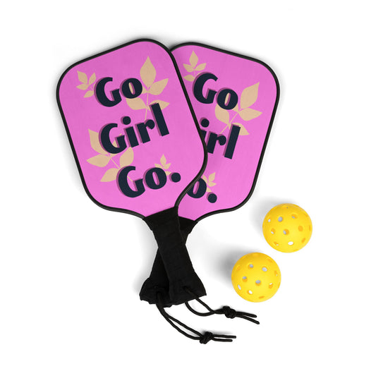 Go girl go | Pickleball Paddle Set
