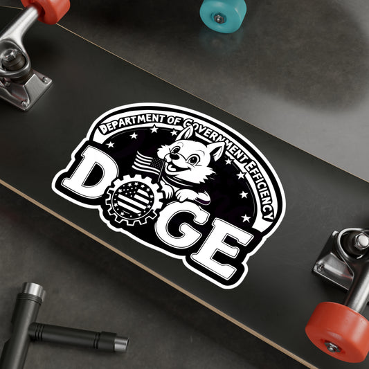 D.o.g.e Government Efficiency - Kiss Cut Vinyl Decal