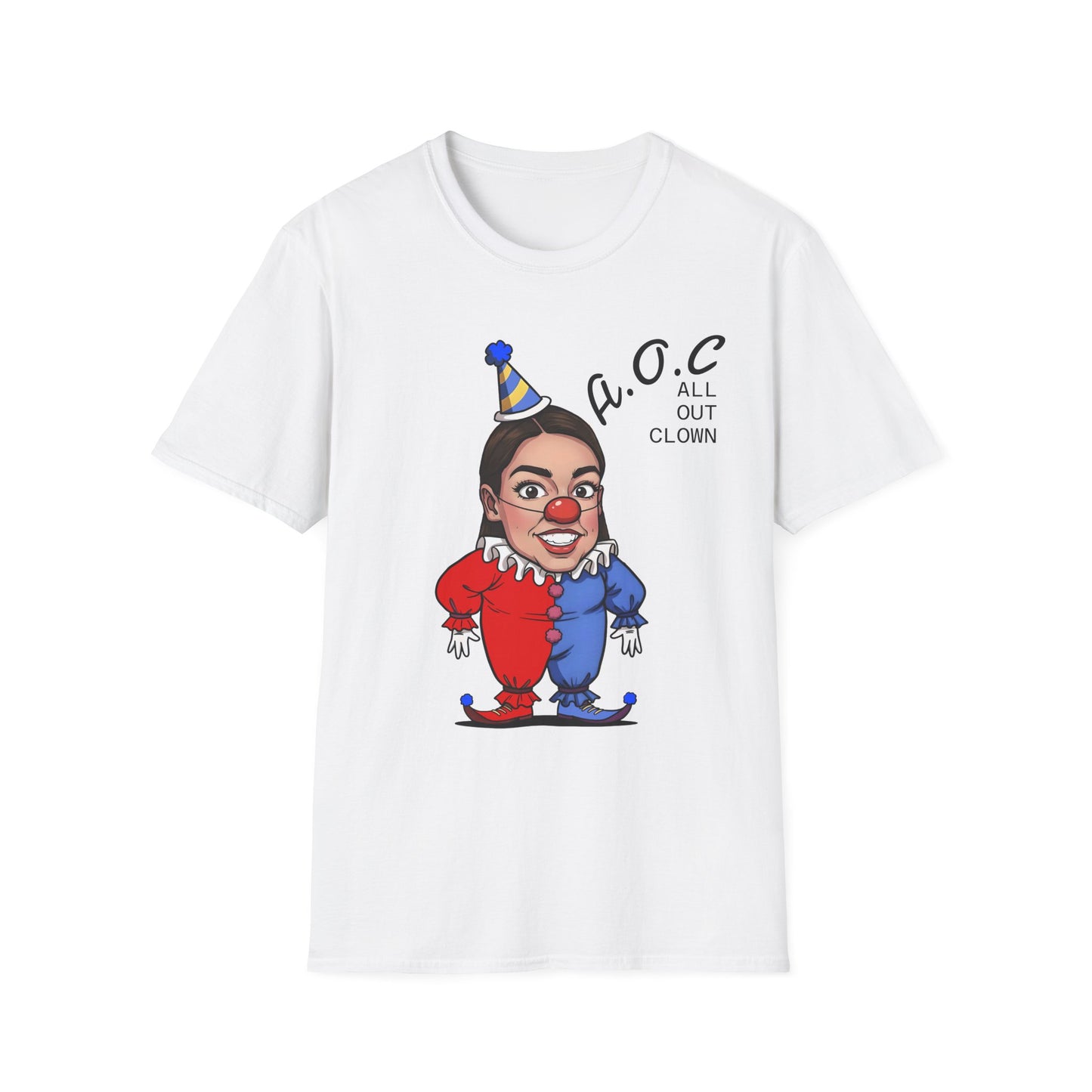 A.O.C. All Out Clown - Unisex Softstyle T-Shirt