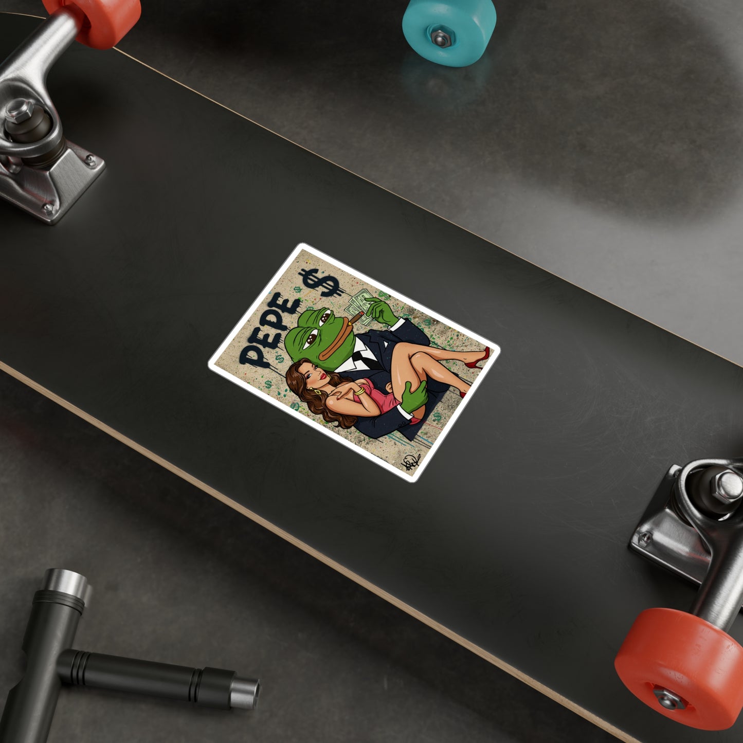 PEPE Kiss-Cut Vinyl Decals