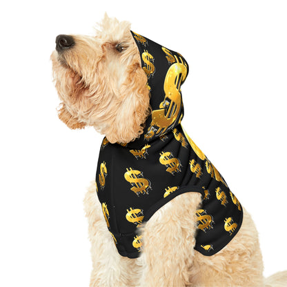 Gold Dollar Sign | Pet Hoodie