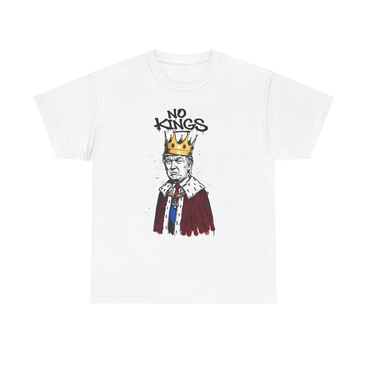 No Kings Graphic Tee | Unisex Heavy Cotton Shirt