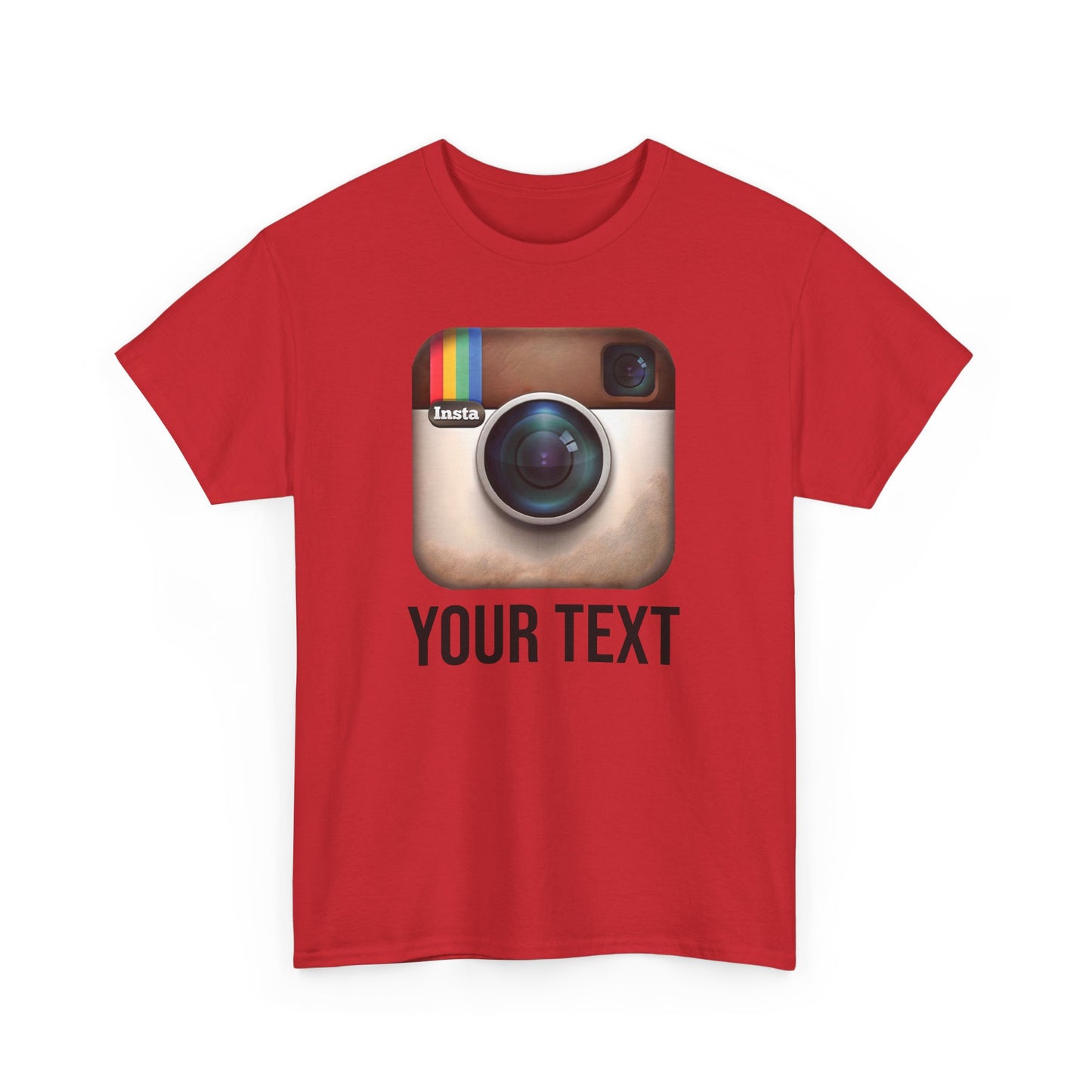 Custom Instagram | Unisex Heavy Cotton Tee