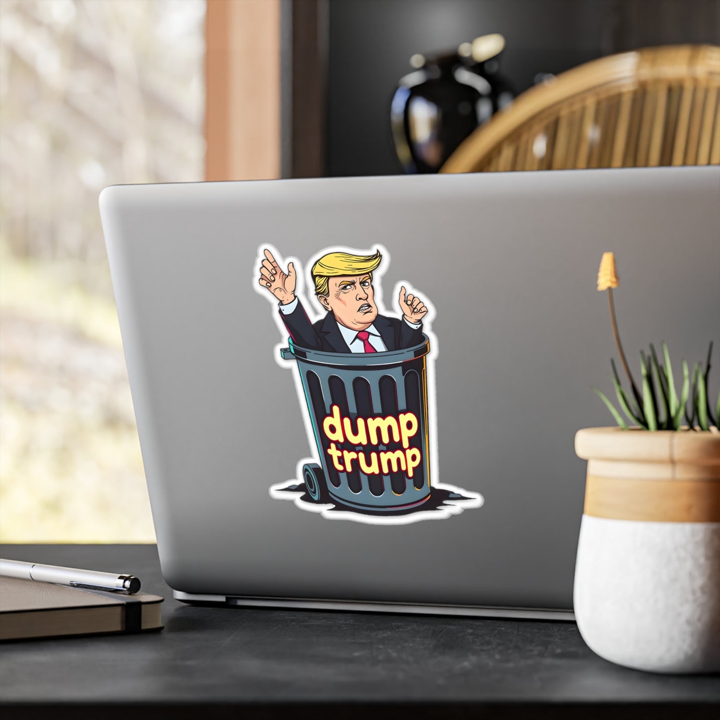 Dump Trump Trash i | Kiss Cut Vinyl Decals